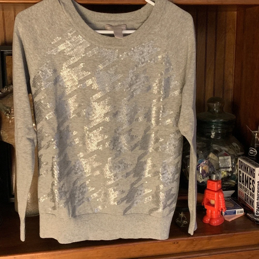 Babss as‎ an republic few beck cotyon sequin sweater/sweatshirt. Worn once